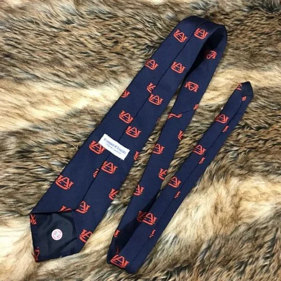 Campus Classics Musical Auburn University Officially Licensed Logo Tie - Picture 4 of 7